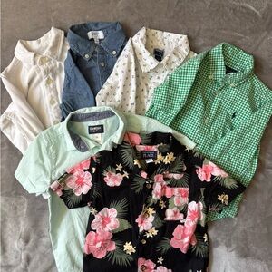 3T Button-Up Shirt Bundle - Polo, Primary, Osh Kosh, Children’s Place